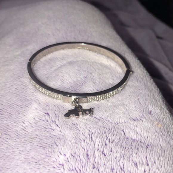 Coach pave horse and carriage bangle bracelet - Picture 3 of 3